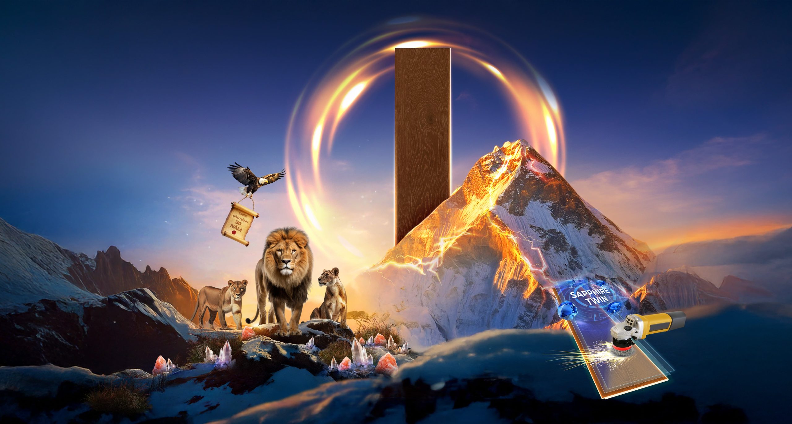 Sàn Kobler Chuẩn Đức Bảo Hành 30 năm